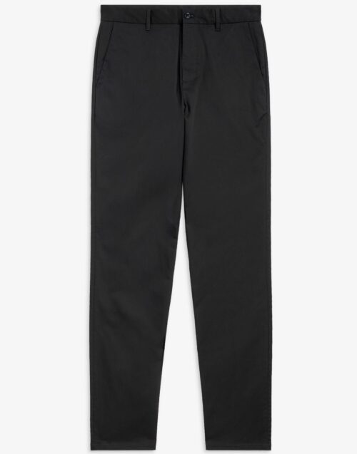 Fred Perry twill cropped tapered trousers in navy | ASOS