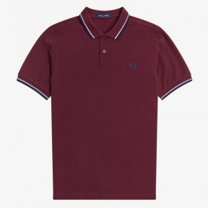 Fred Perry Polo Shirt Aubergine