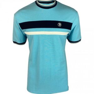 Tipped Stripe Front T