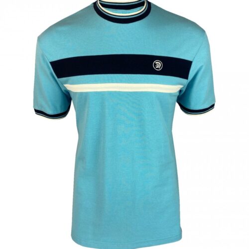 Tipped Stripe Front T