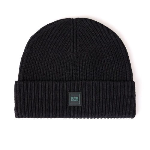 Rib Beanie Black